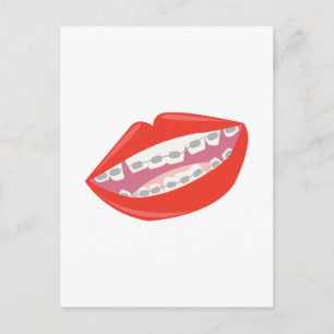 Postal Braces Teeth