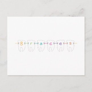 Postal Braces Teeth