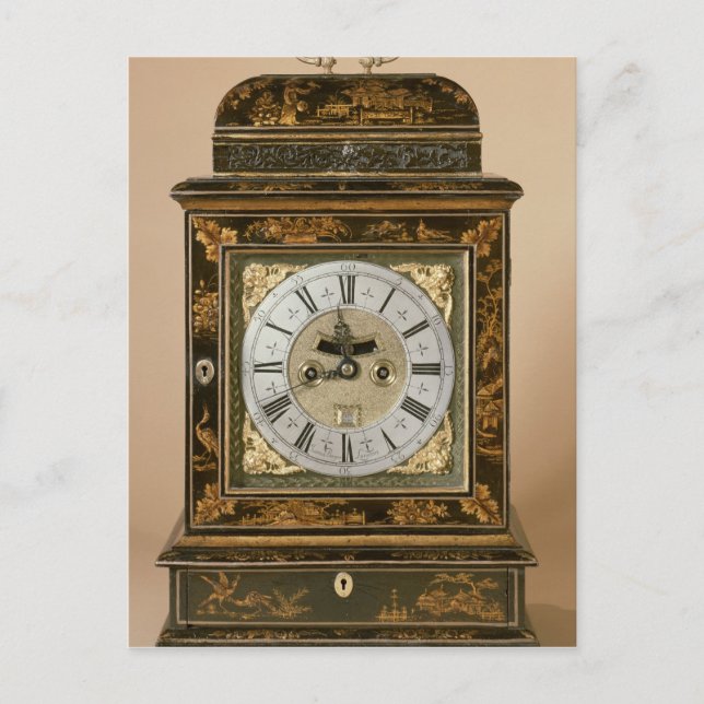 Postal Bracket clock, movement by James Boyce, c.1705 (Anverso)