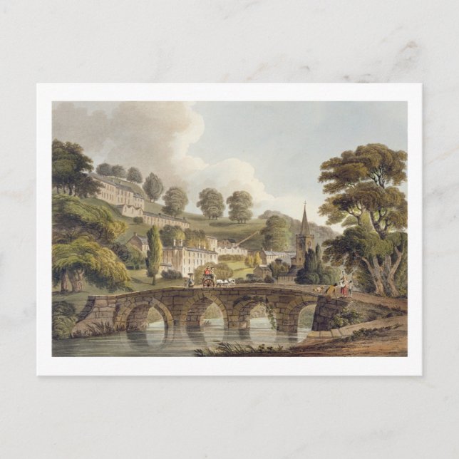 Postal Bradford, de 'Bath Illustrated by a Series Vi (Anverso)