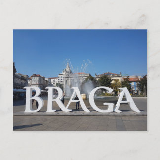 POSTAL BRAGA,PORTUGAL