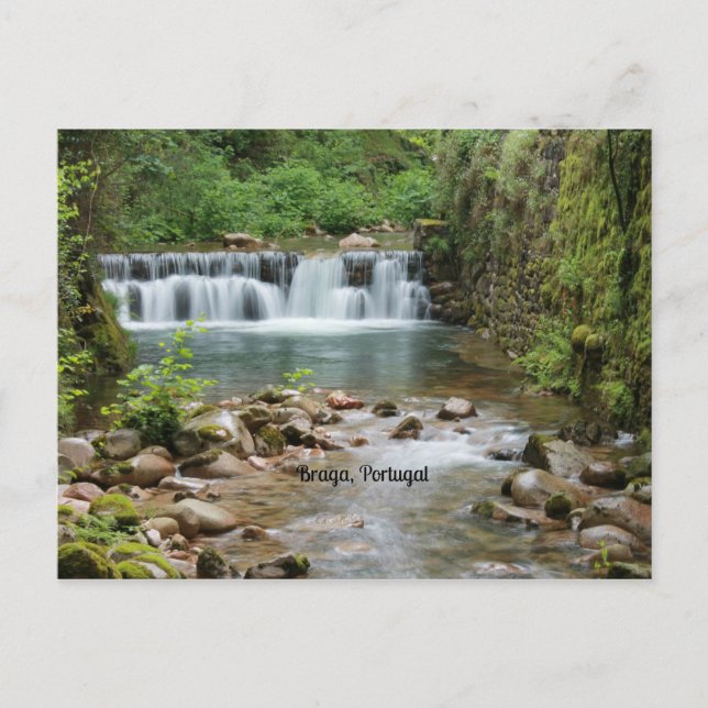 Postal Braga, Portugal (Anverso)