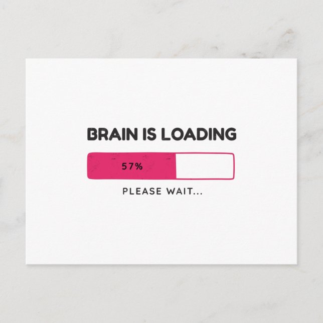 Postal Brain is loading, please wait (Anverso)