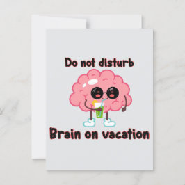Postal  Brain on Vacation