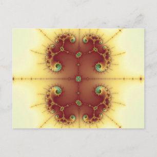 Postal Brain - Postcard Fractal