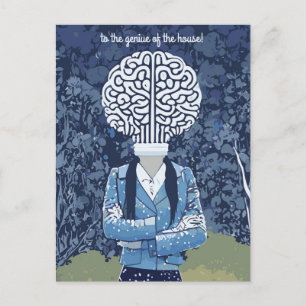 Postal Brainy Person