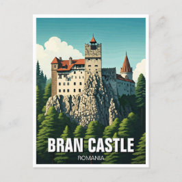 Postal Bran Castle Rumania