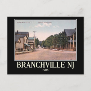 Postal Branchville, Nueva Jersey, Vintage