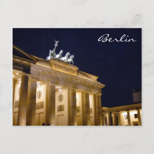 Postal brandenburg gate berlin