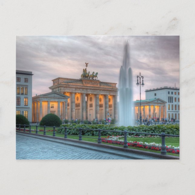 Postal Brandenburger Tor (Anverso)