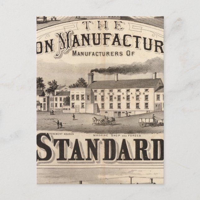 Postal Brandon Manufacturing Company (Anverso)
