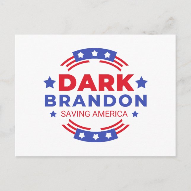 Postal Brandon Oscuro  (Anverso)