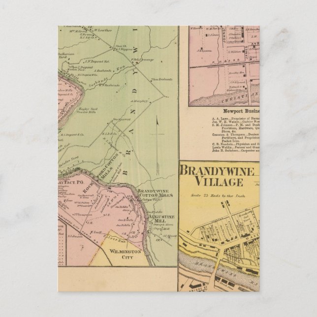 Postal Brandywine Banks (Anverso)