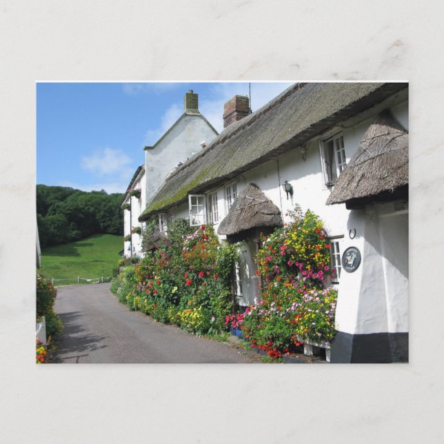 Postal Branscombe Village Devon (Anverso)
