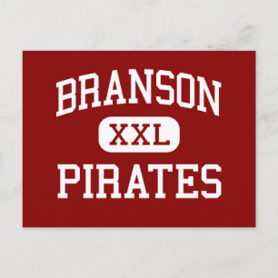Postal Branson - Pirates - Escuela Secundaria - Branson M