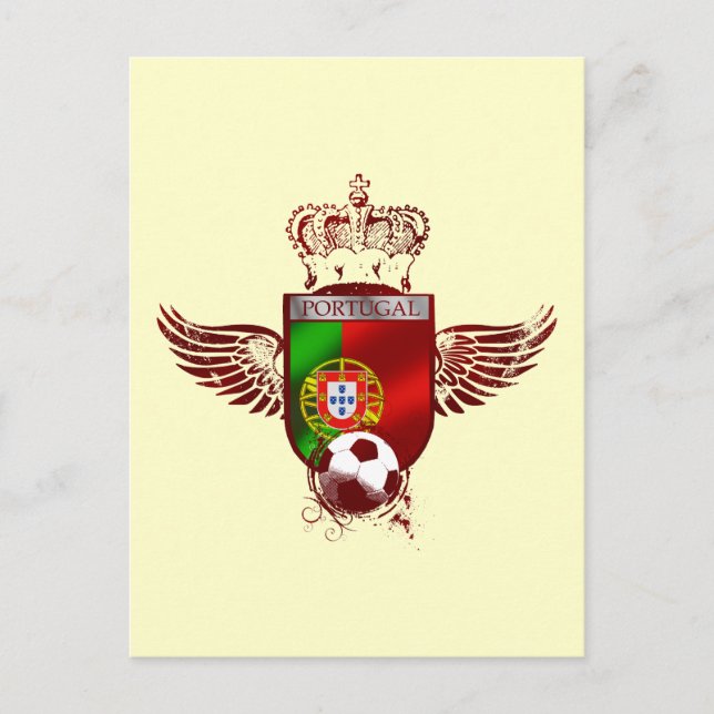 Postal Brasão de Futebol (Anverso)