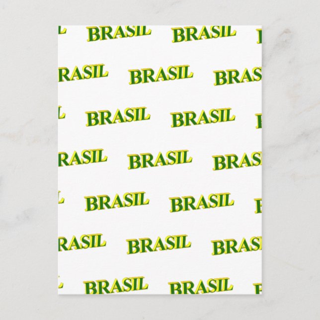 Postal Brasil 3D (Anverso)