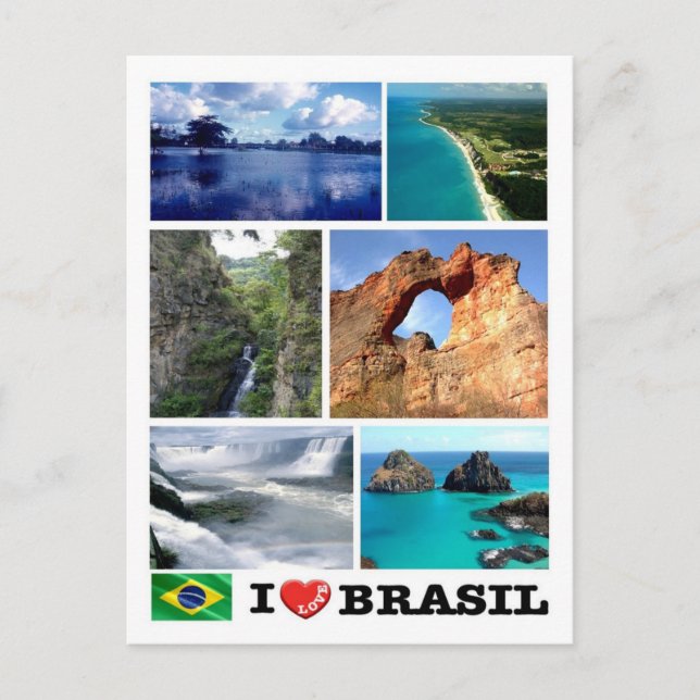 Postal Brasil - Amo - (Anverso)