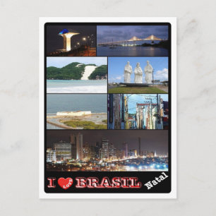 Postal Brasil - Amo - Natal -