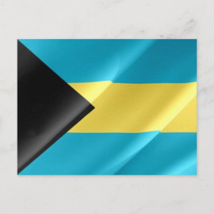 Postal Brasil - Bahamas - Bandera -