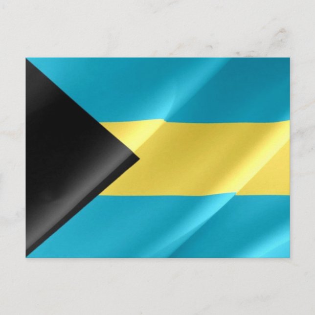 Postal Brasil - Bahamas - Bandera - (Anverso)