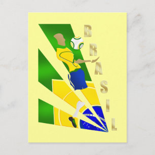 Postal Brasil: Regalos de Brasil para el control gráfico 
