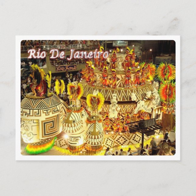 Postal Brasil - Río de Janeiro - Carnaval - (Anverso)