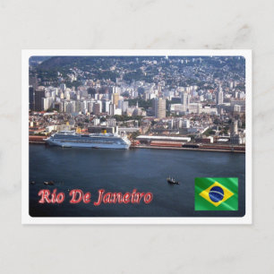 Postal Brasil - Río de Janeiro - Puerto -