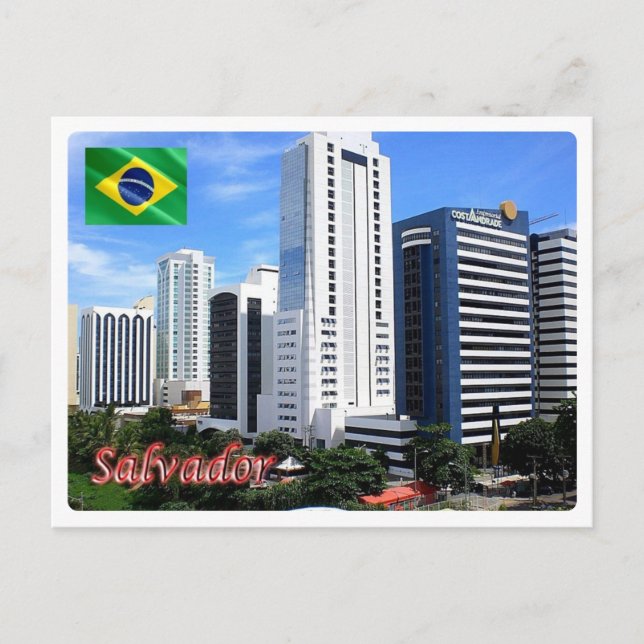 Postal Brasil - Salvador - (Anverso)
