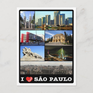 Postal Brasil - Sao Paulo - Amo -