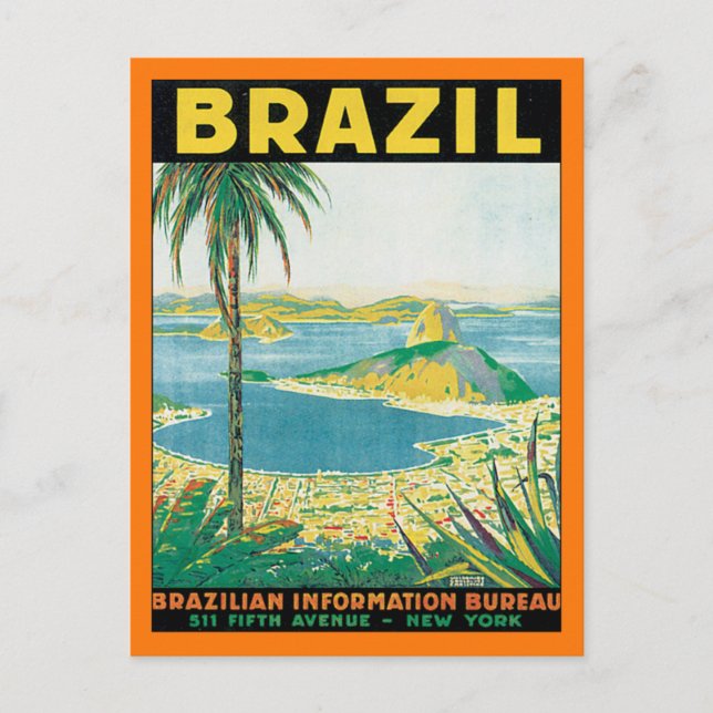 Postal Brasil Vintage (Anverso)