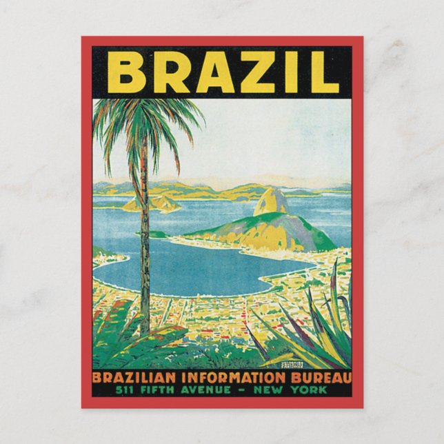 Postal Brasil Vintage (Anverso)