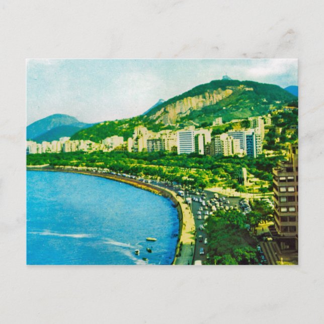 Postal Brasil vintage, Río de Janeiro (Anverso)