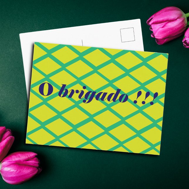 Postal Brasileño Gracias (Subido por el creador)