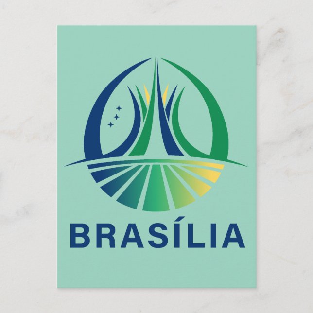 Postal Brasilia Brazil Capital (Anverso)