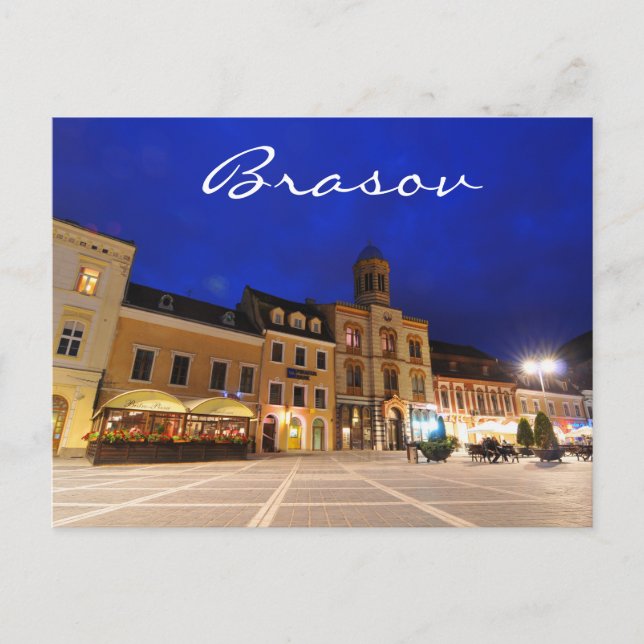 Postal Brasov en Transilvania, Rumania (Anverso)