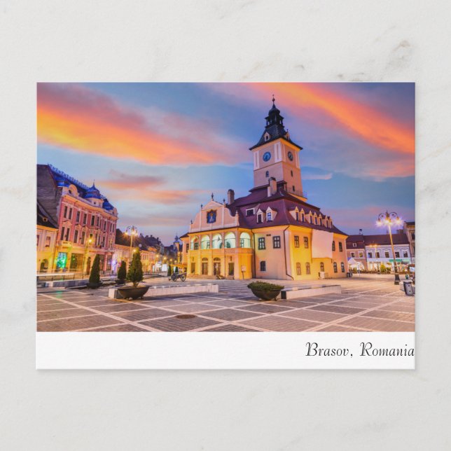 Postal Brasov Rumanía (Anverso)