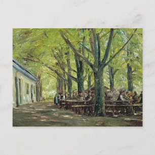 Postal Brasserie rural, Brannenburg, Baviera, 1894