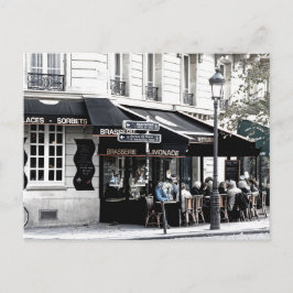 POSTAL BRASSERIE STREET SHOP COFFEE SHOP POSTCROSSING