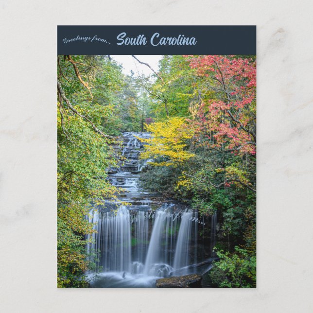 Postal Brasstown Falls Westminster South Carolina (Anverso)