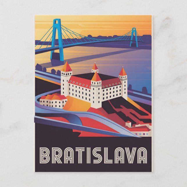 Postal Bratislava (Anverso)