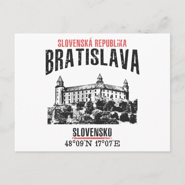 Postal Bratislava (Anverso)