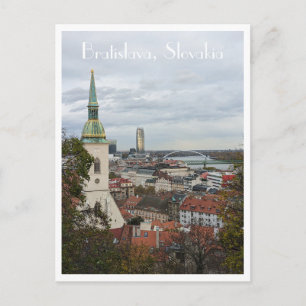 Postal Bratislava Postcard