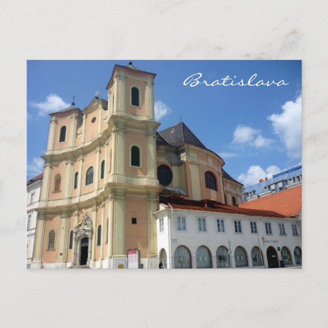 Postal bratislava trinitaria (Anverso)