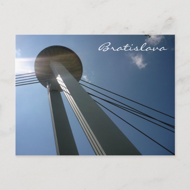Postal bratislava UFO (Anverso)