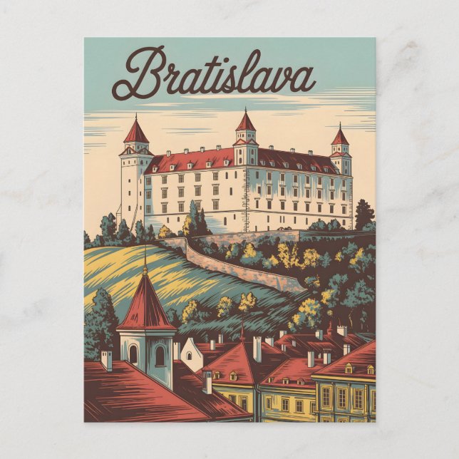 Postal Bratislava vintage (Anverso)