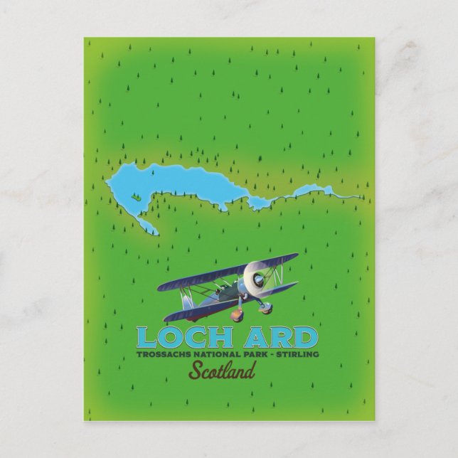 Postal Brauneck Bavaria, poster de esquí de Alemania (Anverso)