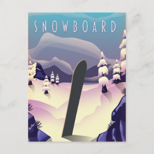 Postal Brauneck Bavaria, poster de esquí de Alemania