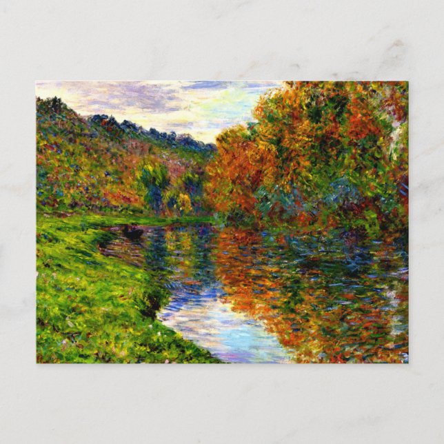 Postal Brazo de Jeufosse, otoño, (Anverso)