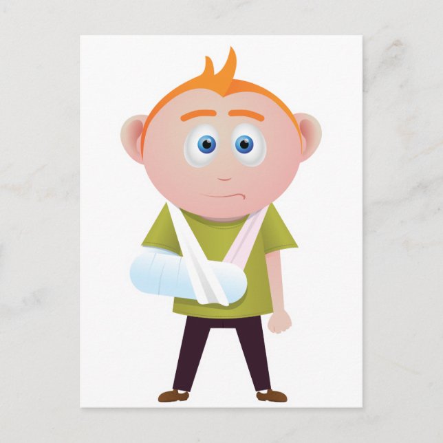 Postal Brazo roto (Anverso)